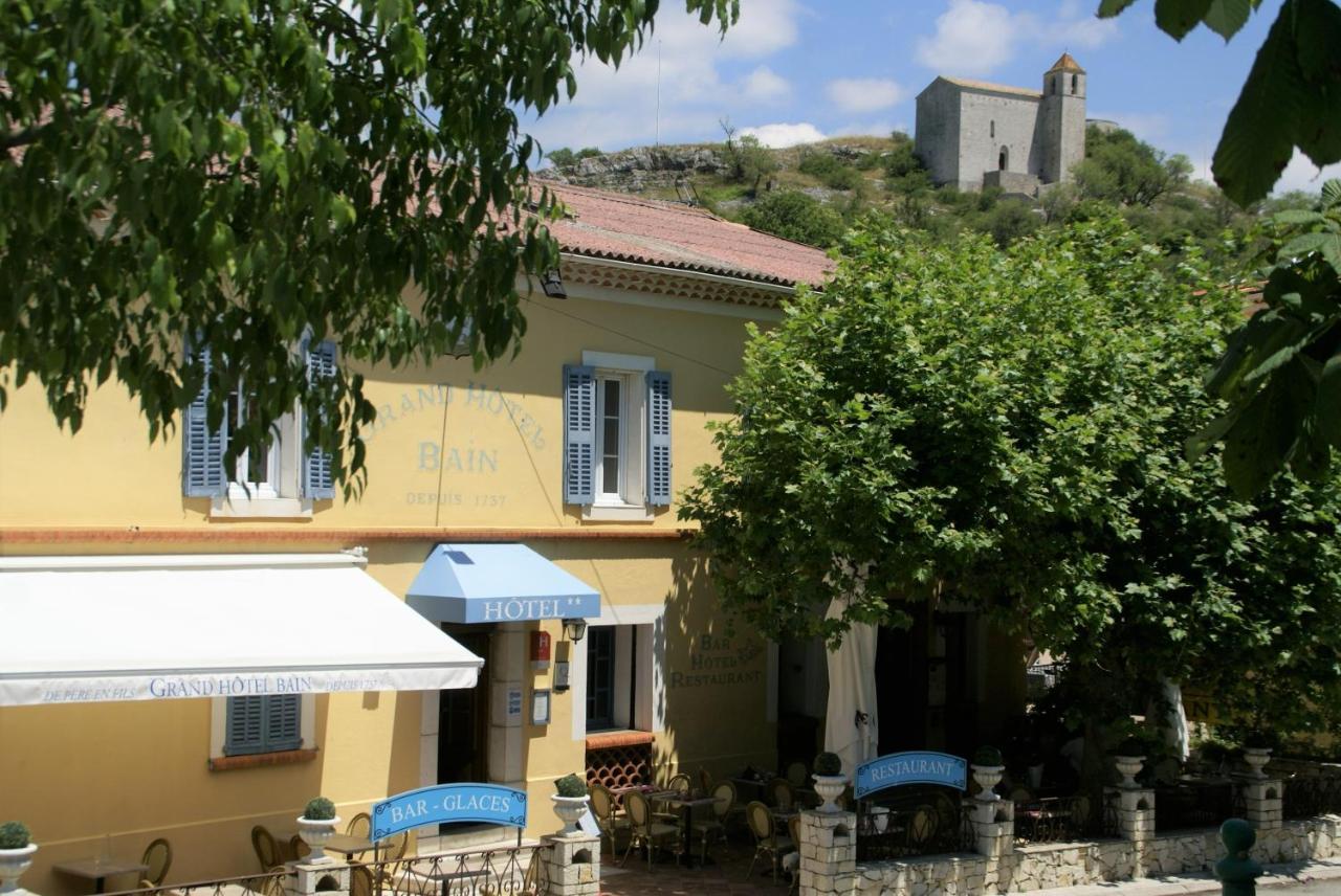 Logis Grand Hotel Bain Comps-sur-Artuby Exterior foto