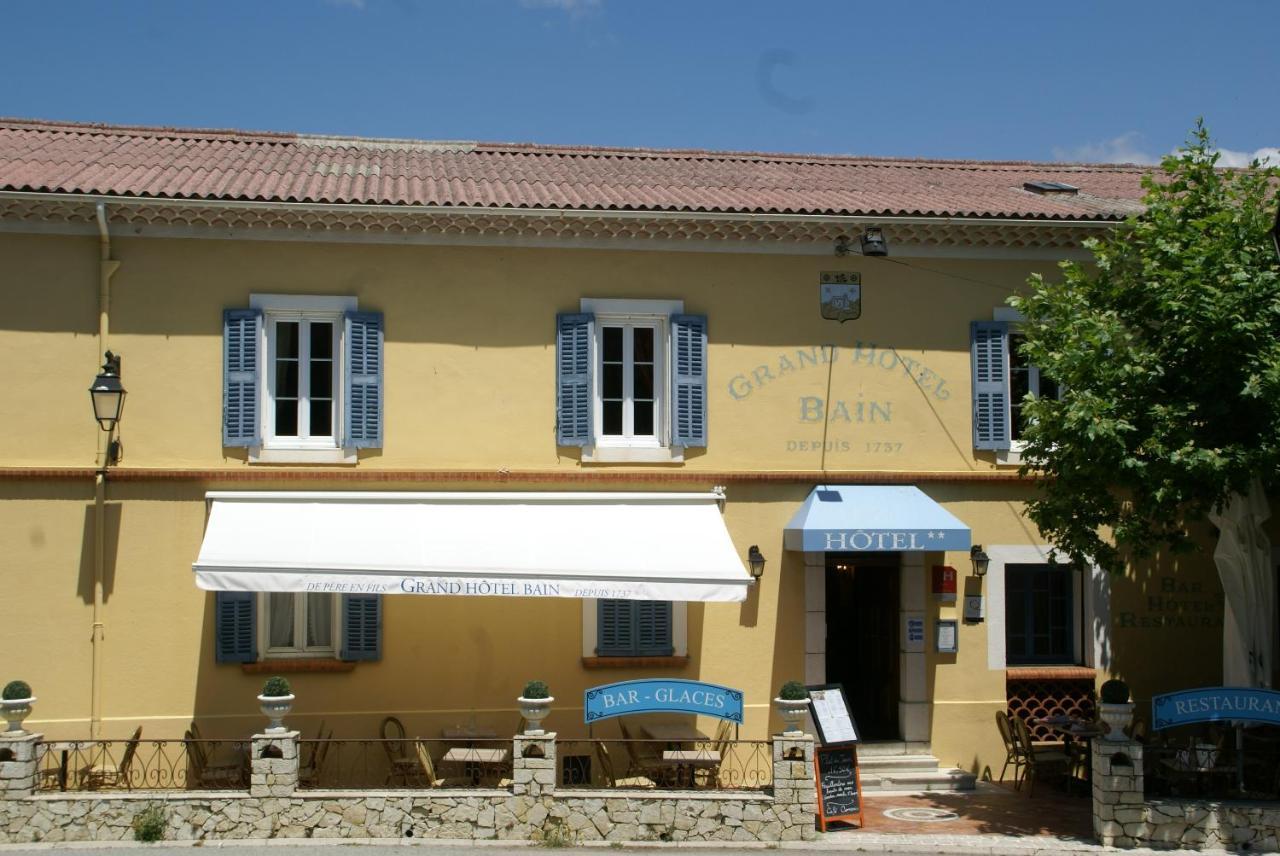 Logis Grand Hotel Bain Comps-sur-Artuby Exterior foto