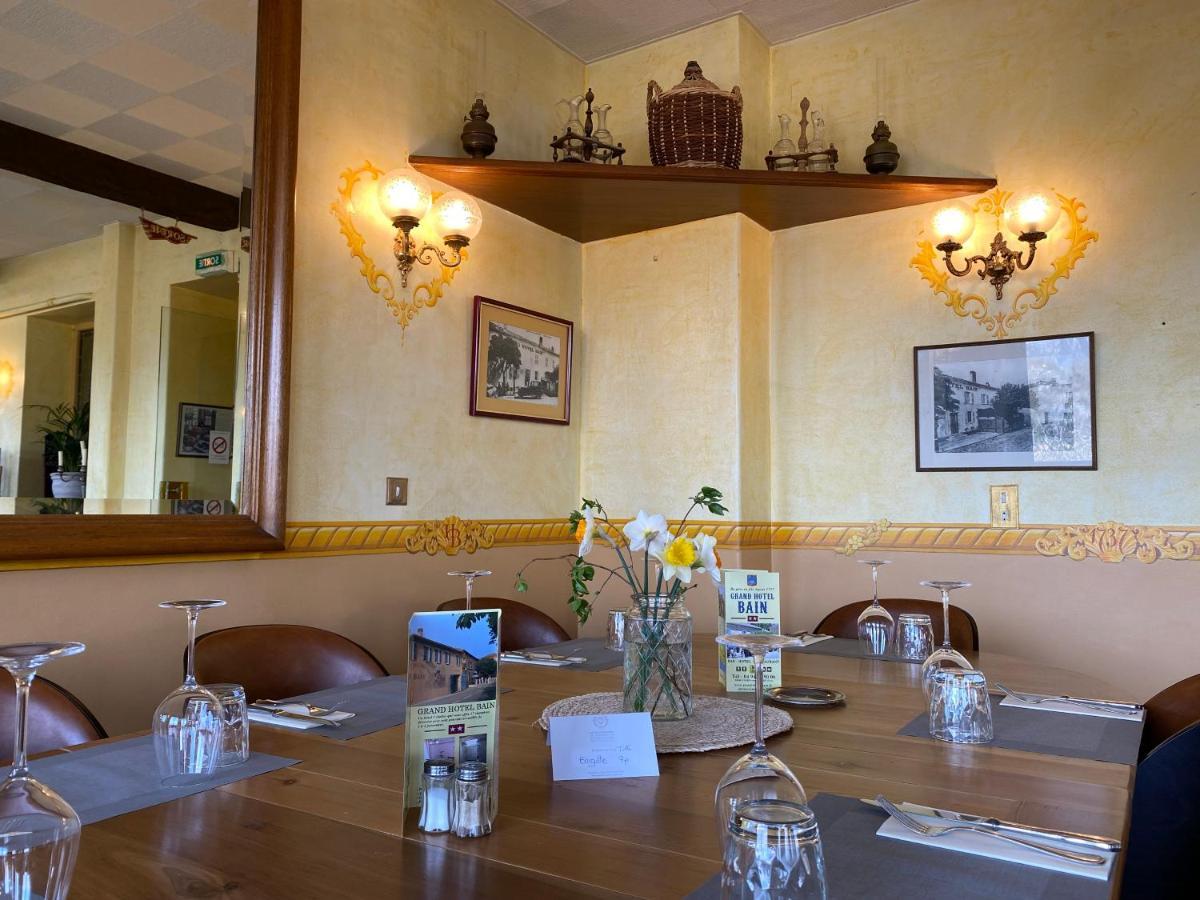 Logis Grand Hotel Bain Comps-sur-Artuby Exterior foto