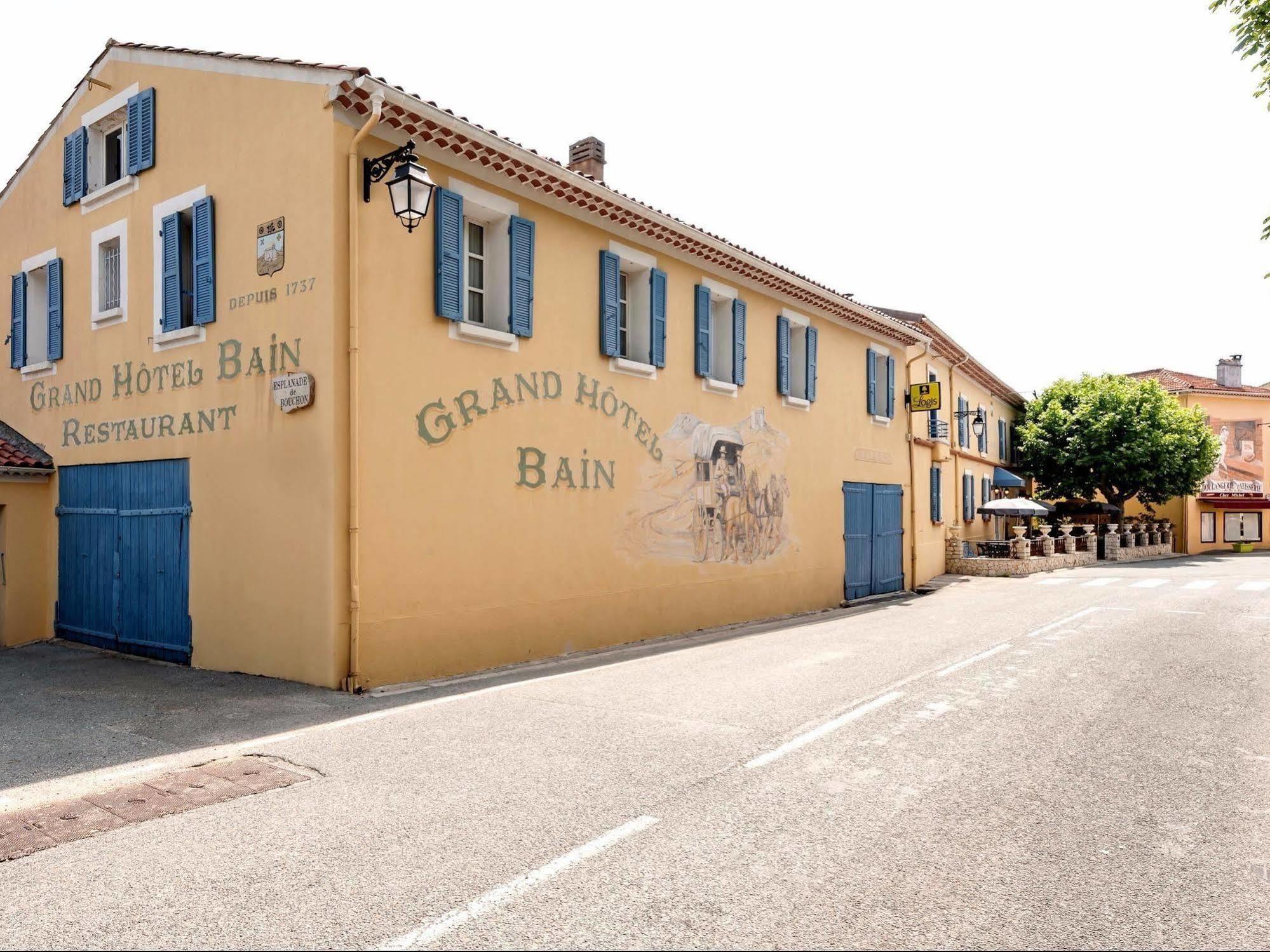 Logis Grand Hotel Bain Comps-sur-Artuby Exterior foto